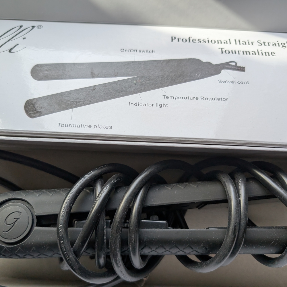 Professional Hair Straightener with Tourmaline Plates